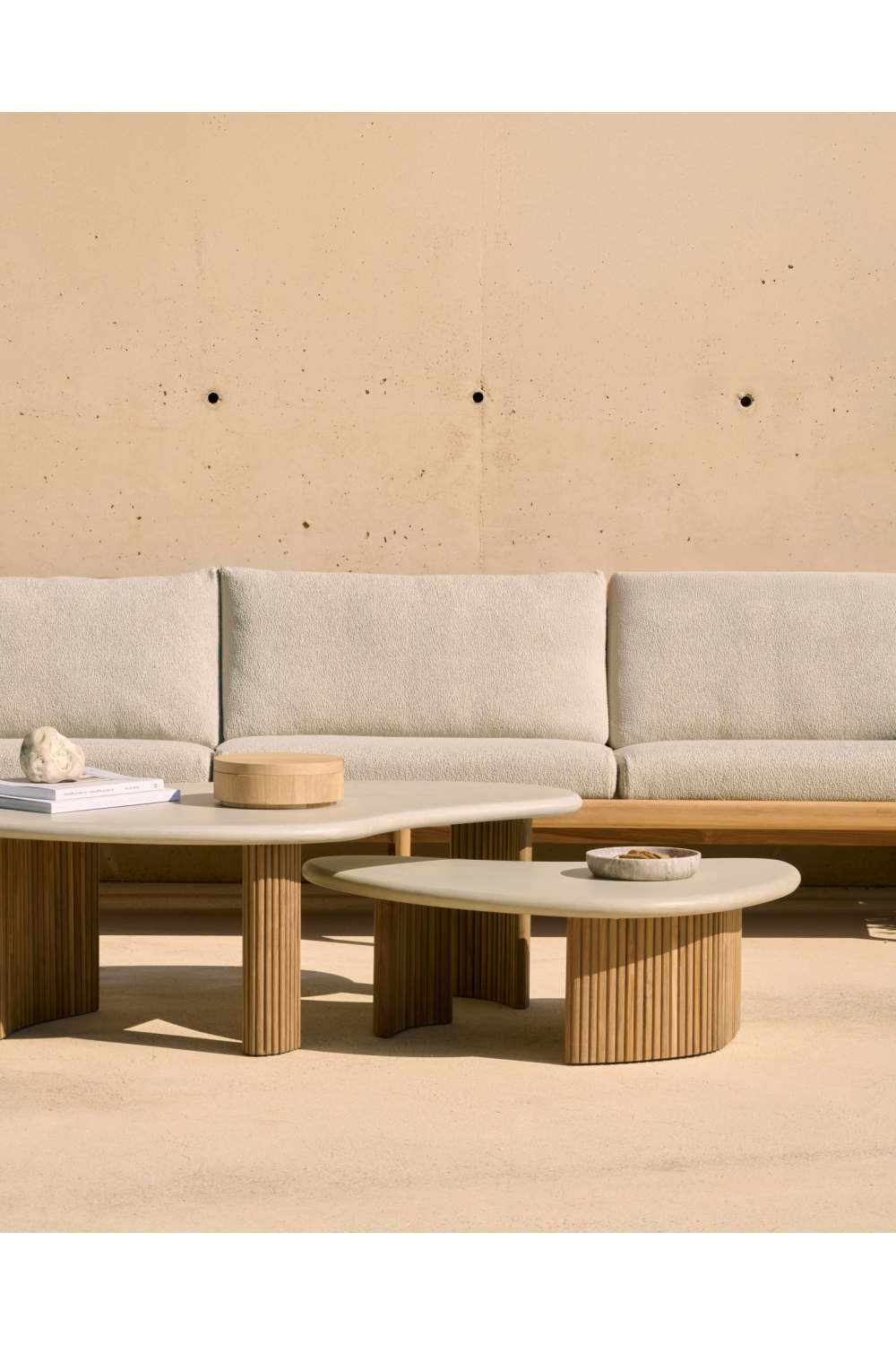   Teak Base Outdoor Coffee Table | Oroa.com