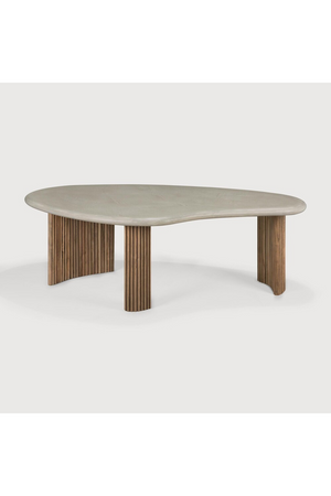  Teak Base Outdoor Coffee Table | Oroa.com