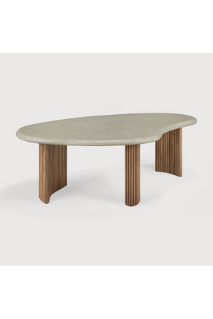   Teak Base Outdoor Coffee Table | Oroa.com