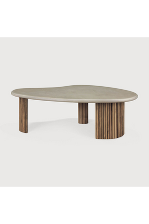   Teak Base Outdoor Coffee Table | Oroa.com
