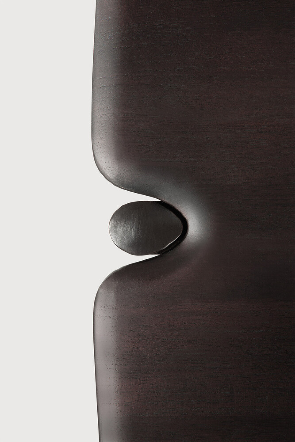   Dark Brown Teak Console Table | Oroa.com