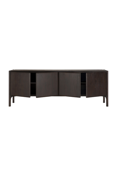   Curved Wood Sideboard | Oroa.com