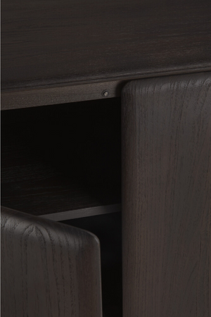   Curved Wood Sideboard | Oroa.com