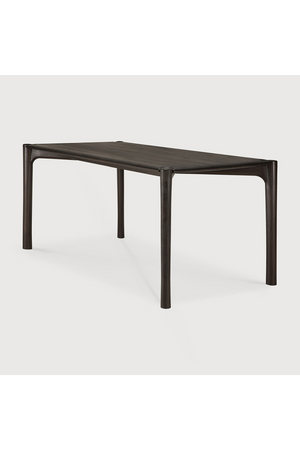   Varnished Teak Dining Table | Oroa.com