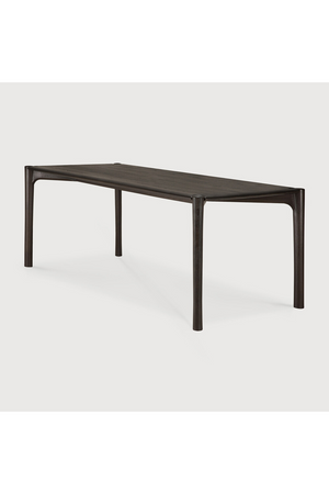   Varnished Teak Dining Table | Oroa.com