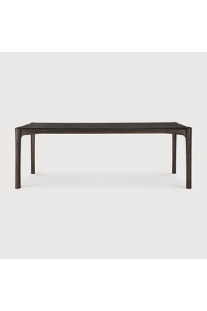   Varnished Teak Dining Table | Oroa.com