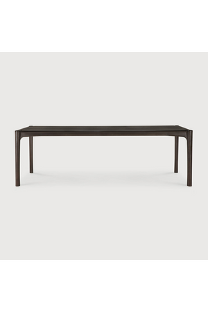   Varnished Teak Dining Table | Oroa.com