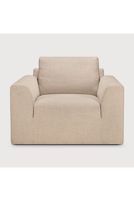   Cream Lounge Chair | Oroa.com