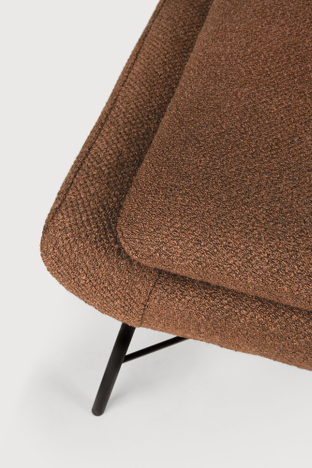   50's Inspired Upholstered Footstool | Oroa.com