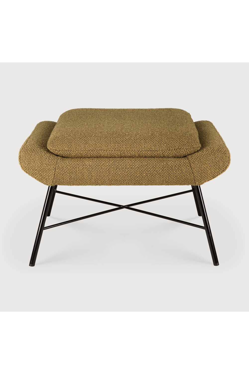   50's Inspired Upholstered Footstool | Oroa.com
