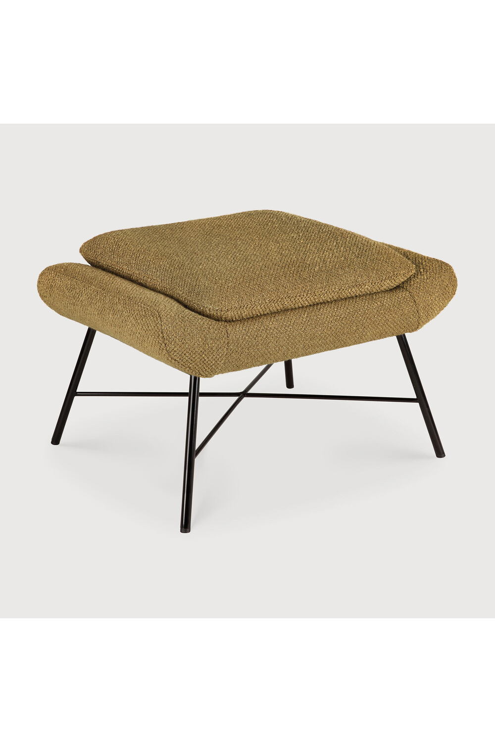   50's Inspired Upholstered Footstool | Oroa.com