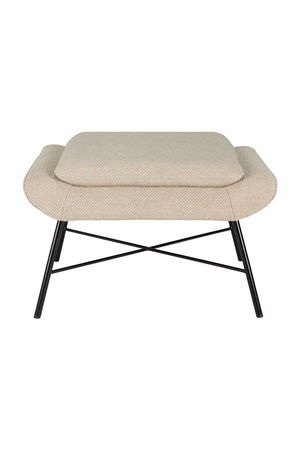   50's Inspired Upholstered Footstool | Oroa.com
