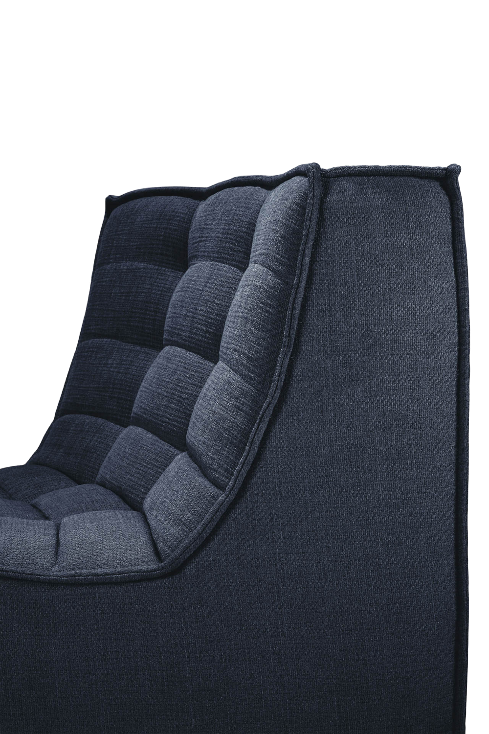   Graphite Fabric Upholstered Sofa | Oroa.com