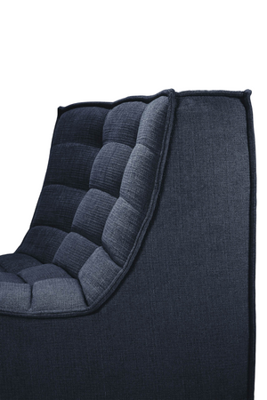   Graphite Fabric Upholstered Sofa | Oroa.com
