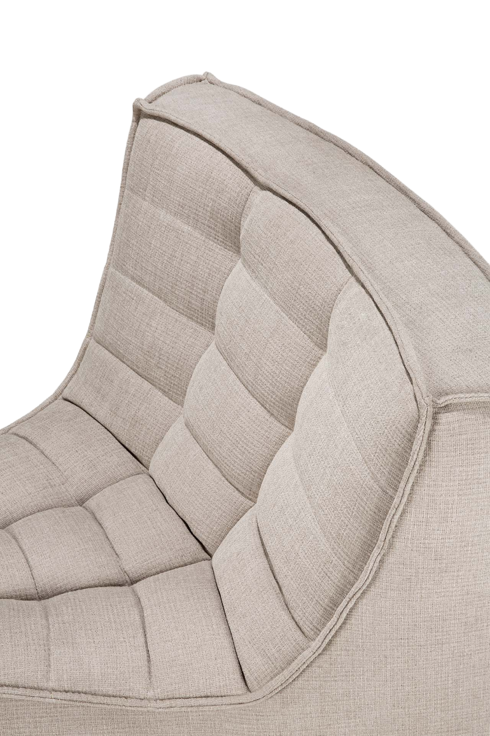   Curved Upholstered Sofa | Oroa.com