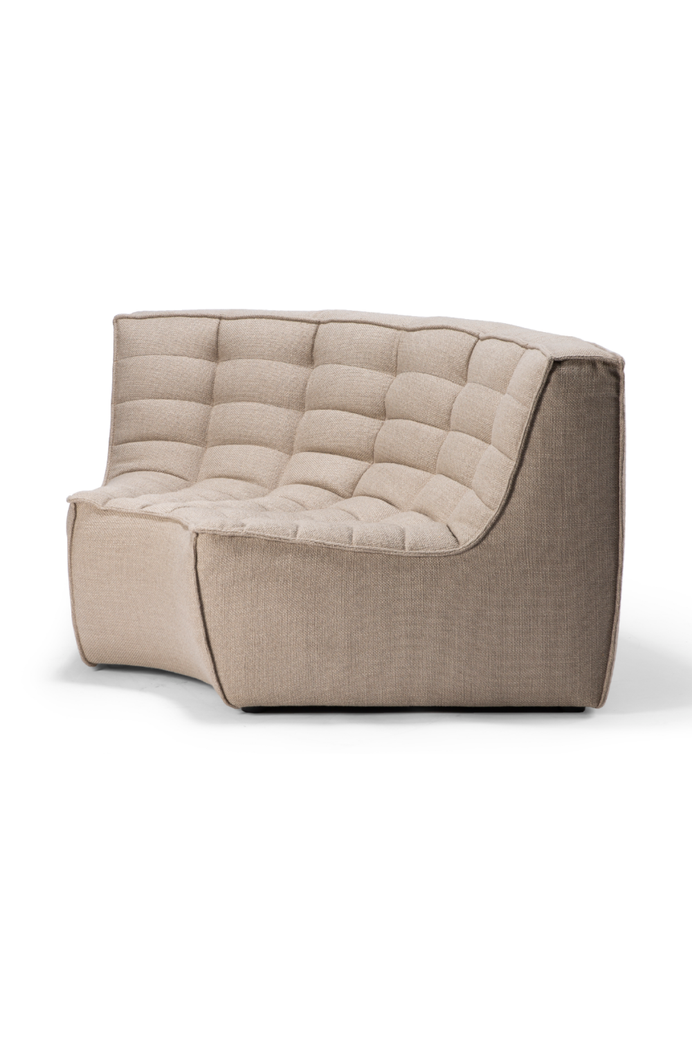   Curved Upholstered Sofa | Oroa.com