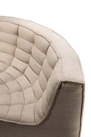   Curved Upholstered Sofa | Oroa.com