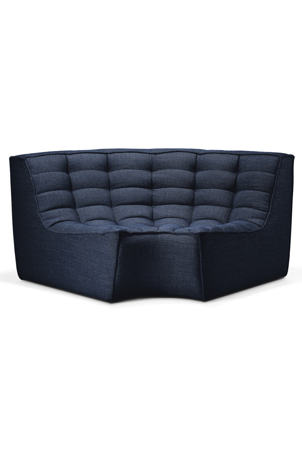   Blue Fabric Corner Sofa | Oroa.com