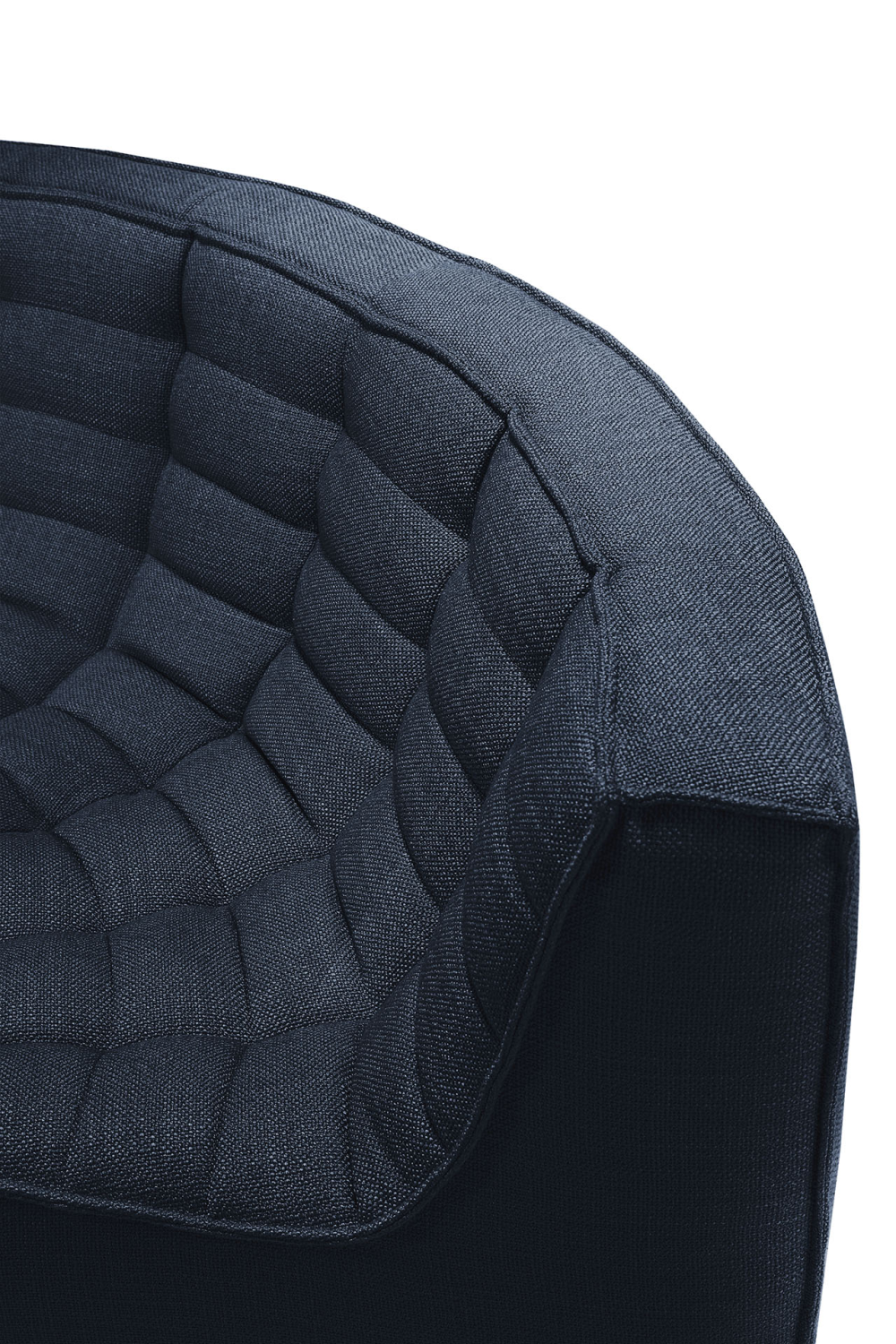   Graphite Fabric Upholstered Sofa | Oroa.com