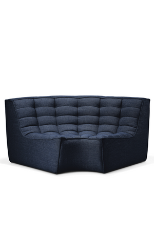   Graphite Fabric Upholstered Sofa | Oroa.com