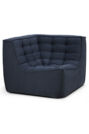   Graphite Fabric Upholstered Sofa | Oroa.com