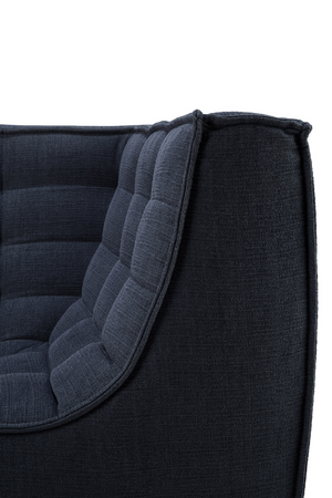   Graphite Fabric Upholstered Sofa | Oroa.com