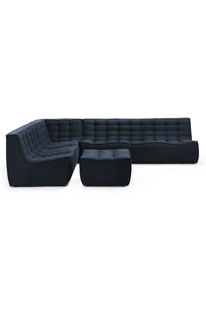   Graphite Fabric Upholstered Sofa | Oroa.com