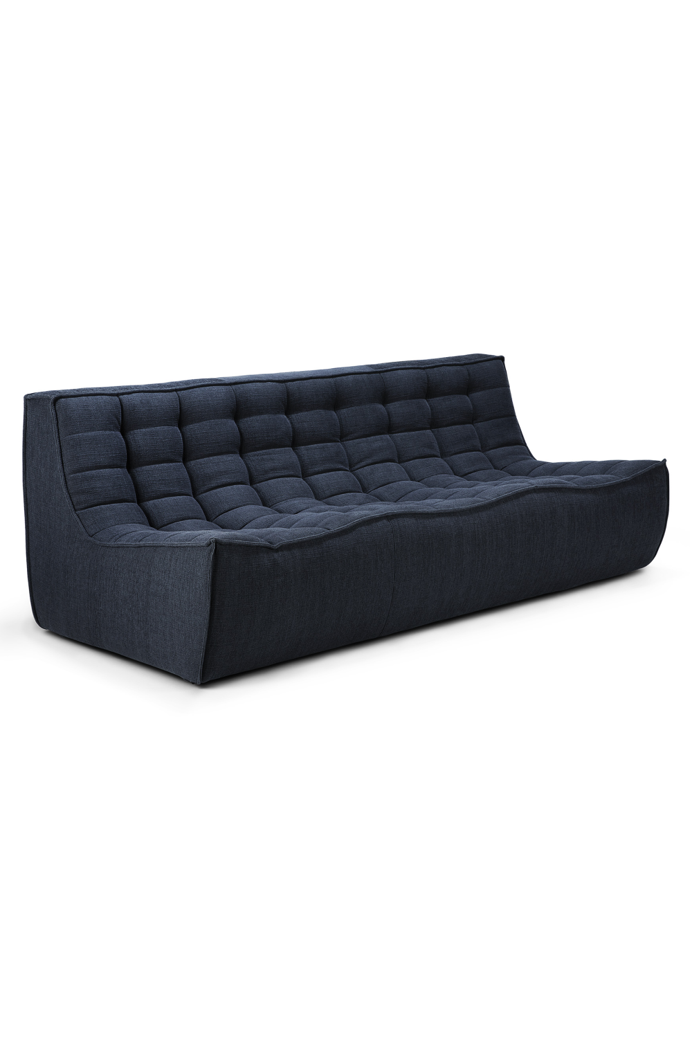   Graphite Fabric Upholstered Sofa | Oroa.com