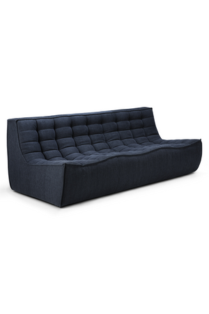   Graphite Fabric Upholstered Sofa | Oroa.com