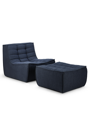   Graphite Fabric Upholstered Sofa | Oroa.com
