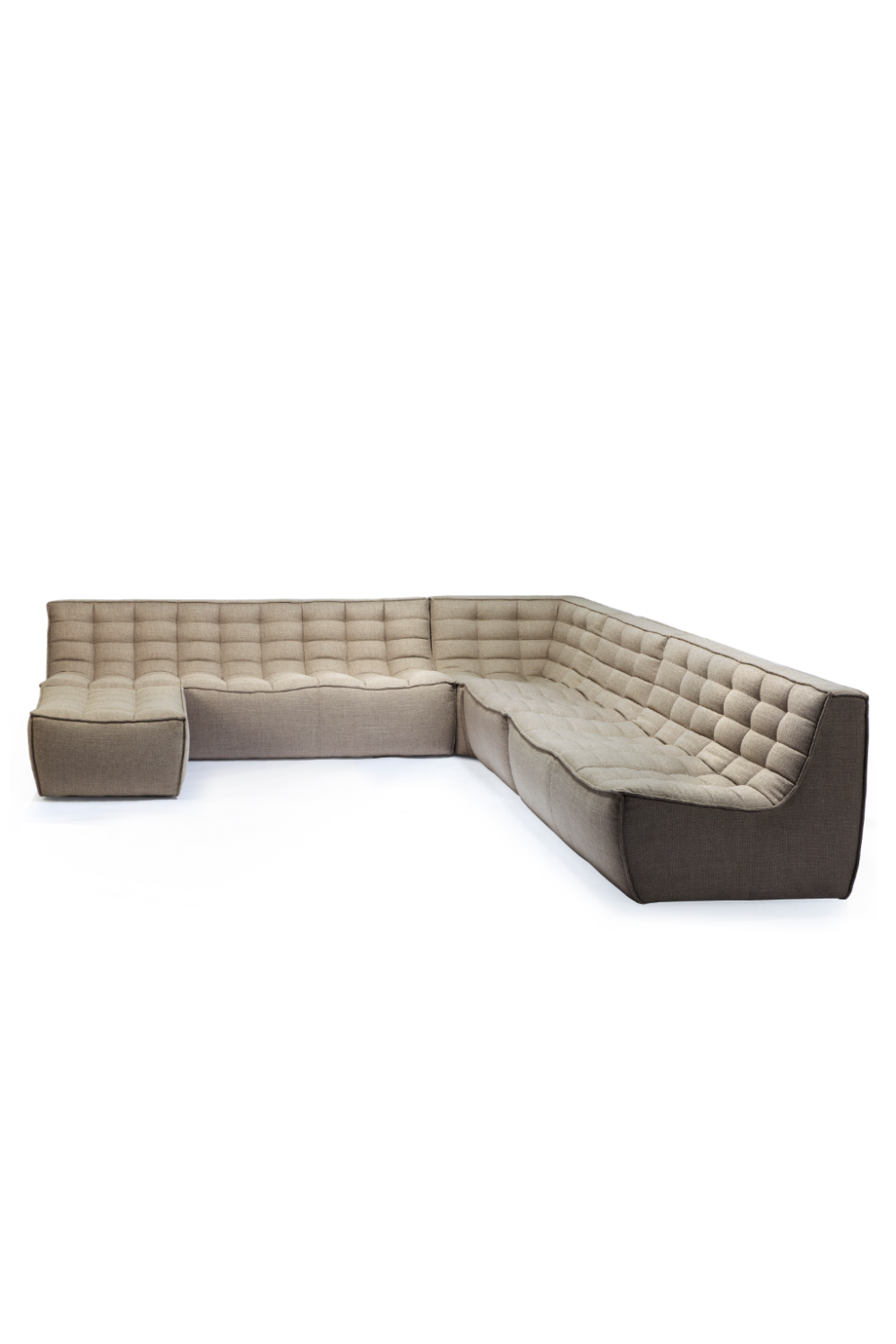   Curved Upholstered Sofa | Oroa.com