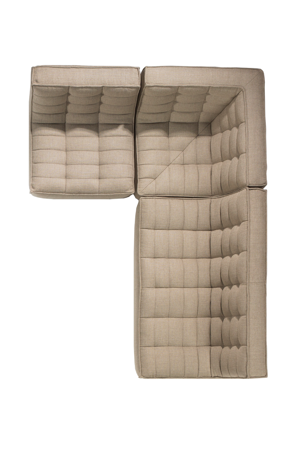   Curved Upholstered Sofa | Oroa.com
