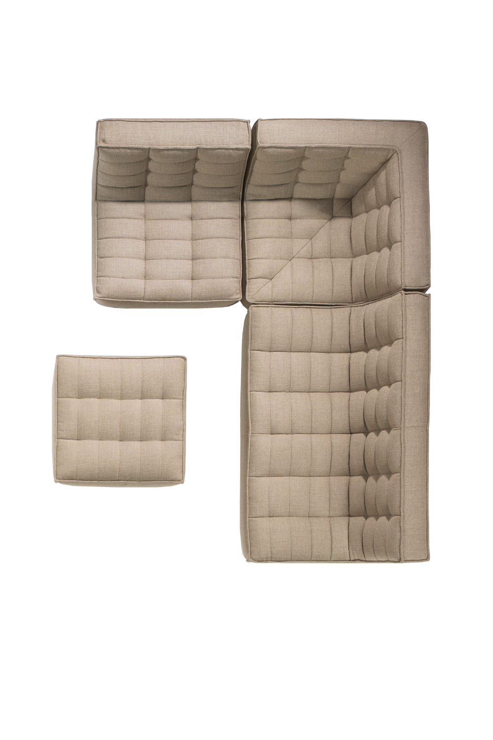   Curved Upholstered Sofa | Oroa.com
