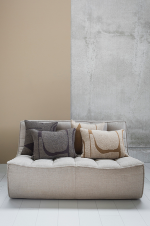   Curved Upholstered Sofa | Oroa.com
