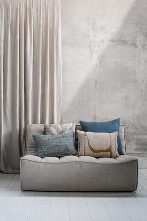   Curved Upholstered Sofa | Oroa.com