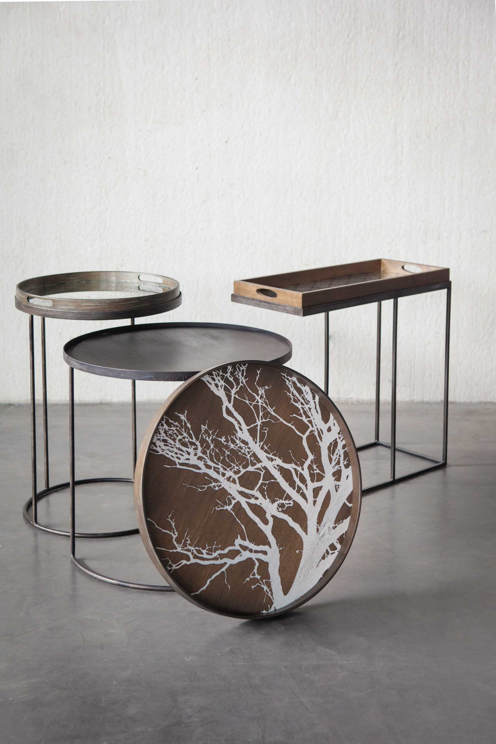   Wooden Round Tray | Oroa.com