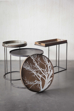   Wooden Round Tray | Oroa.com