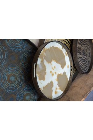   Round Glass Tray | Oroa.com