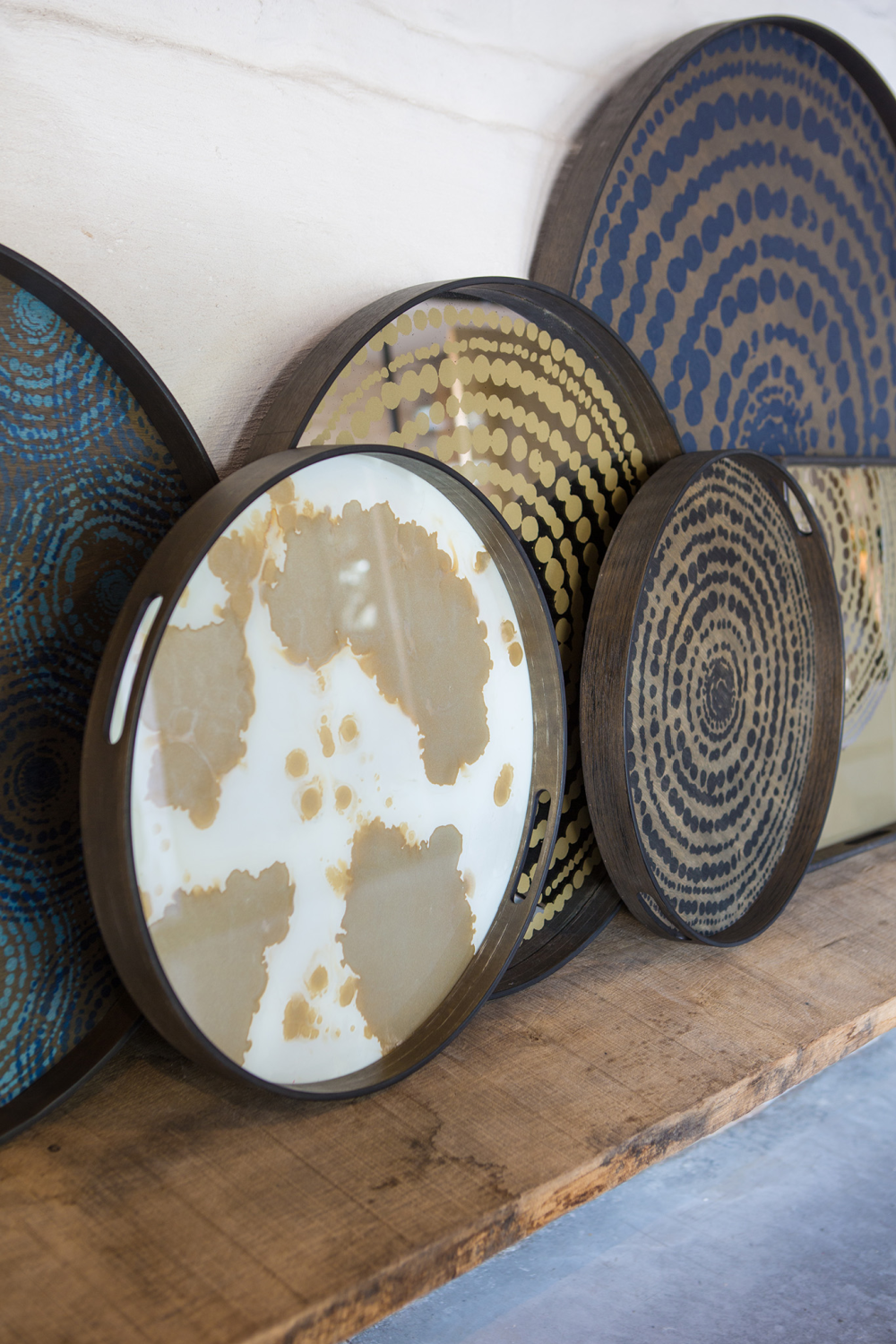   Round Glass Tray | Oroa.com