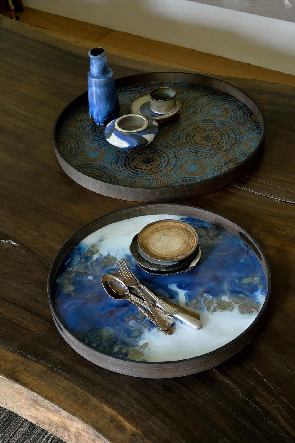   Round Glass Tray | Oroa.com