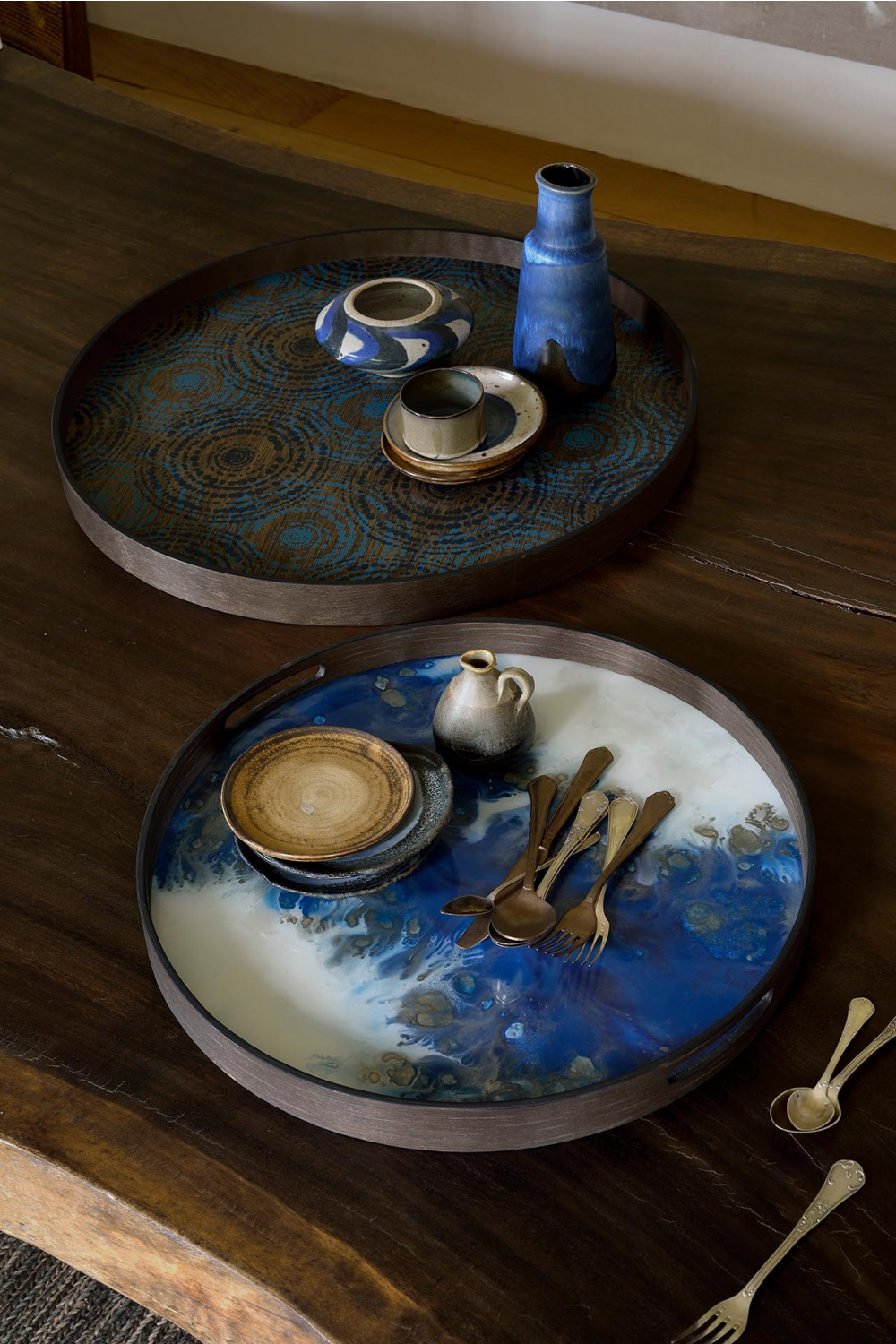   Round Glass Tray | Oroa.com