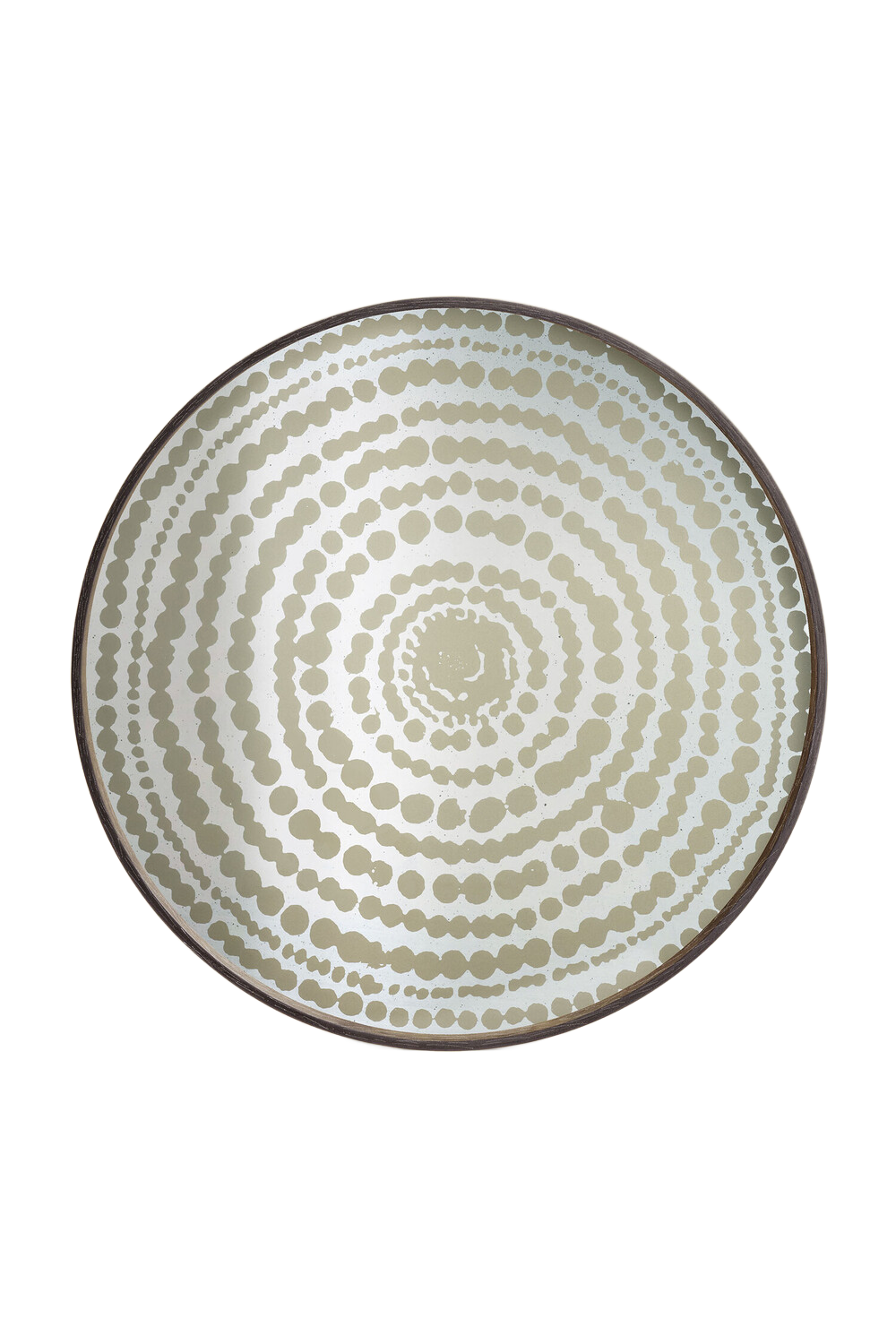   Printed Round Mirror Tray | Oroa.com