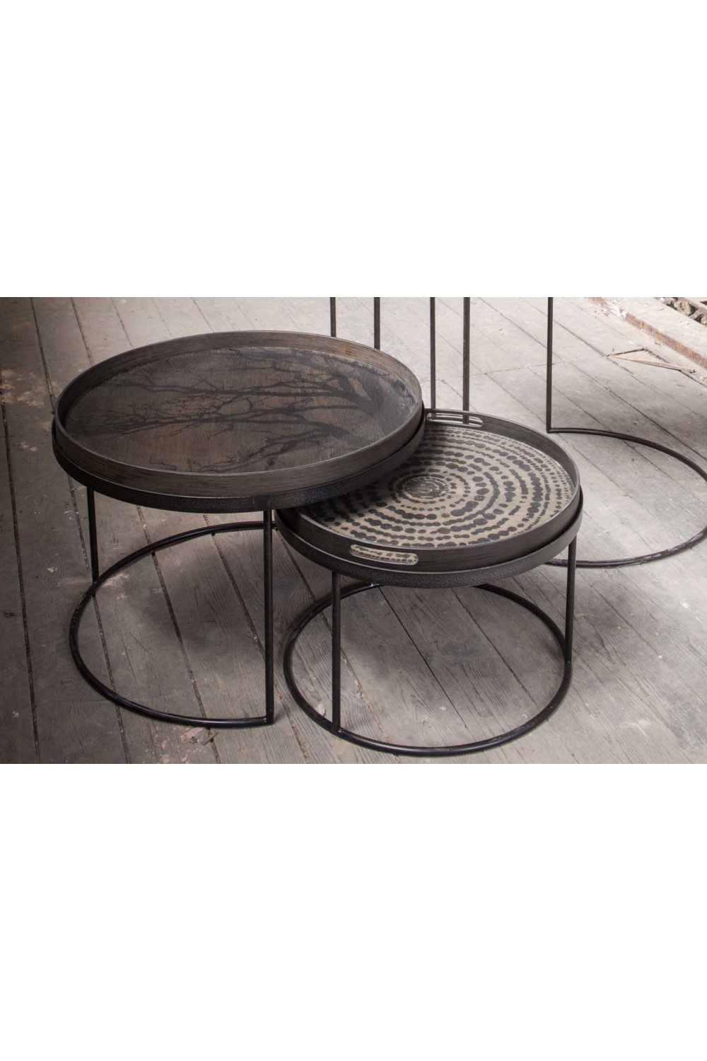  Wooden Round Tray | Oroa.com
