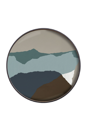   Wooden Rim Round Tray | Oroa.com