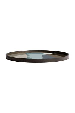   Wooden Rim Round Tray | Oroa.com
