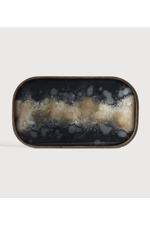   Hand-painted Glass Valet Tray | Oroa.com
