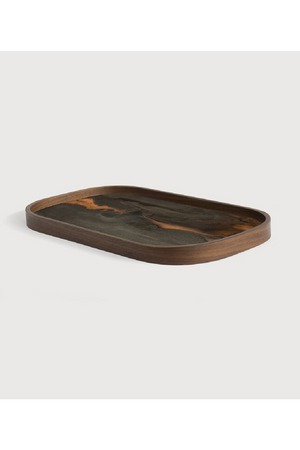   Hand-painted Glass Valet Tray | Oroa.com