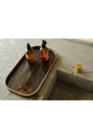  Hand-painted Glass Valet Tray | Oroa.com