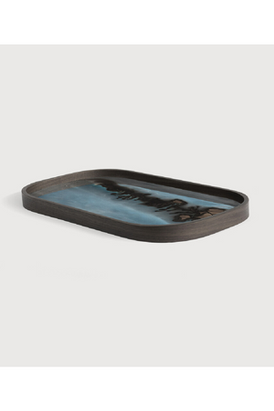   Hand-painted Glass Valet Tray | Oroa.com