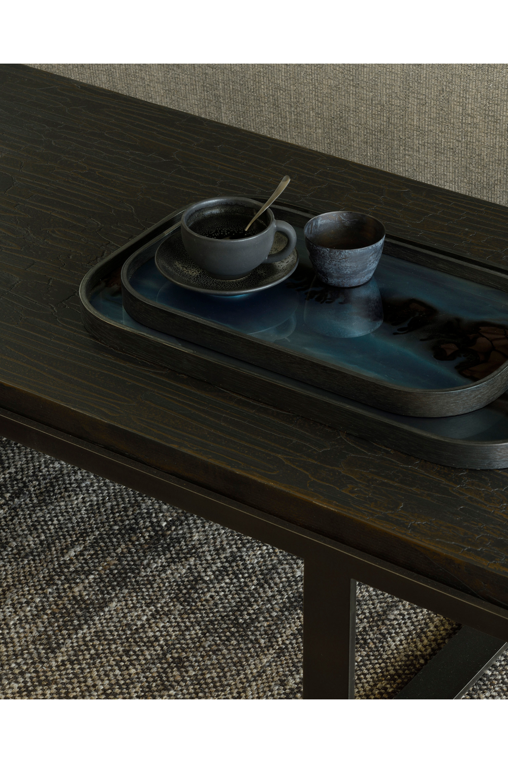   Hand-painted Glass Valet Tray | Oroa.com